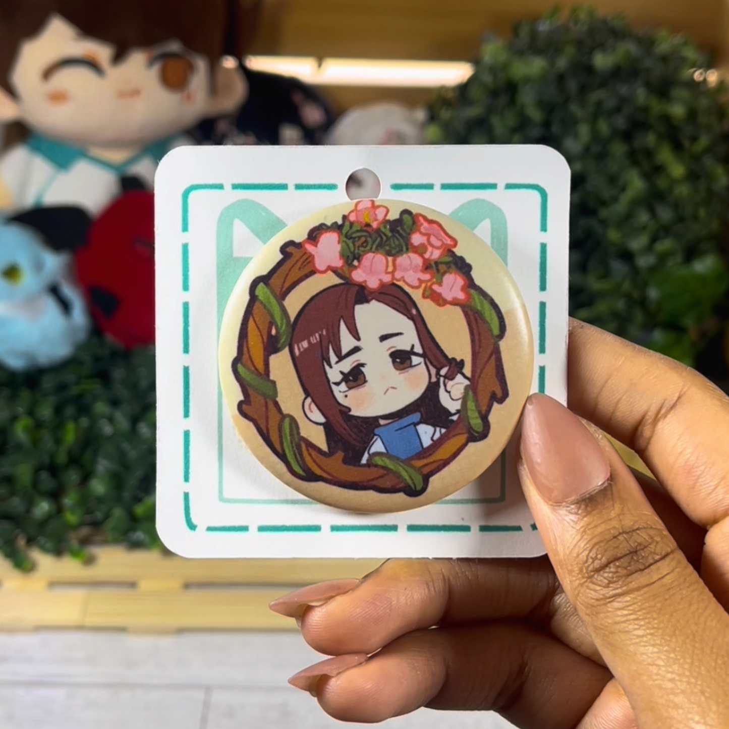 JJK | Sashisu - 2.25 Matte Button Badges
