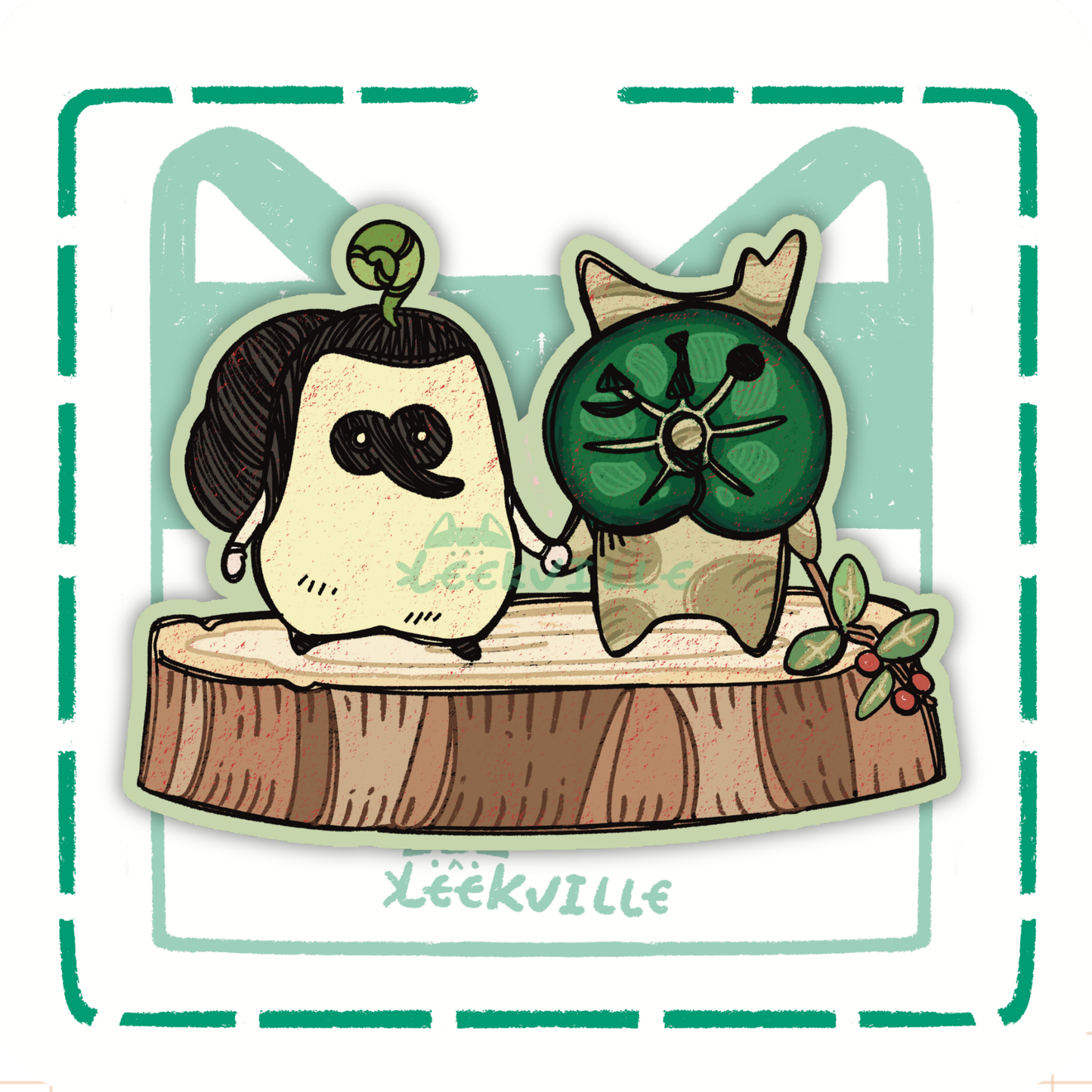 TLOZ | Seed Besties - Matte Vinyl Sticker