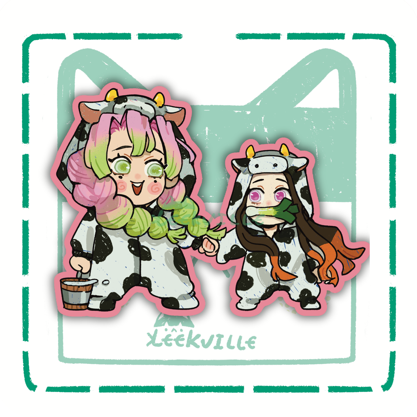 KNY | Moo Moo Gurls - Matte Vinyl Sticker