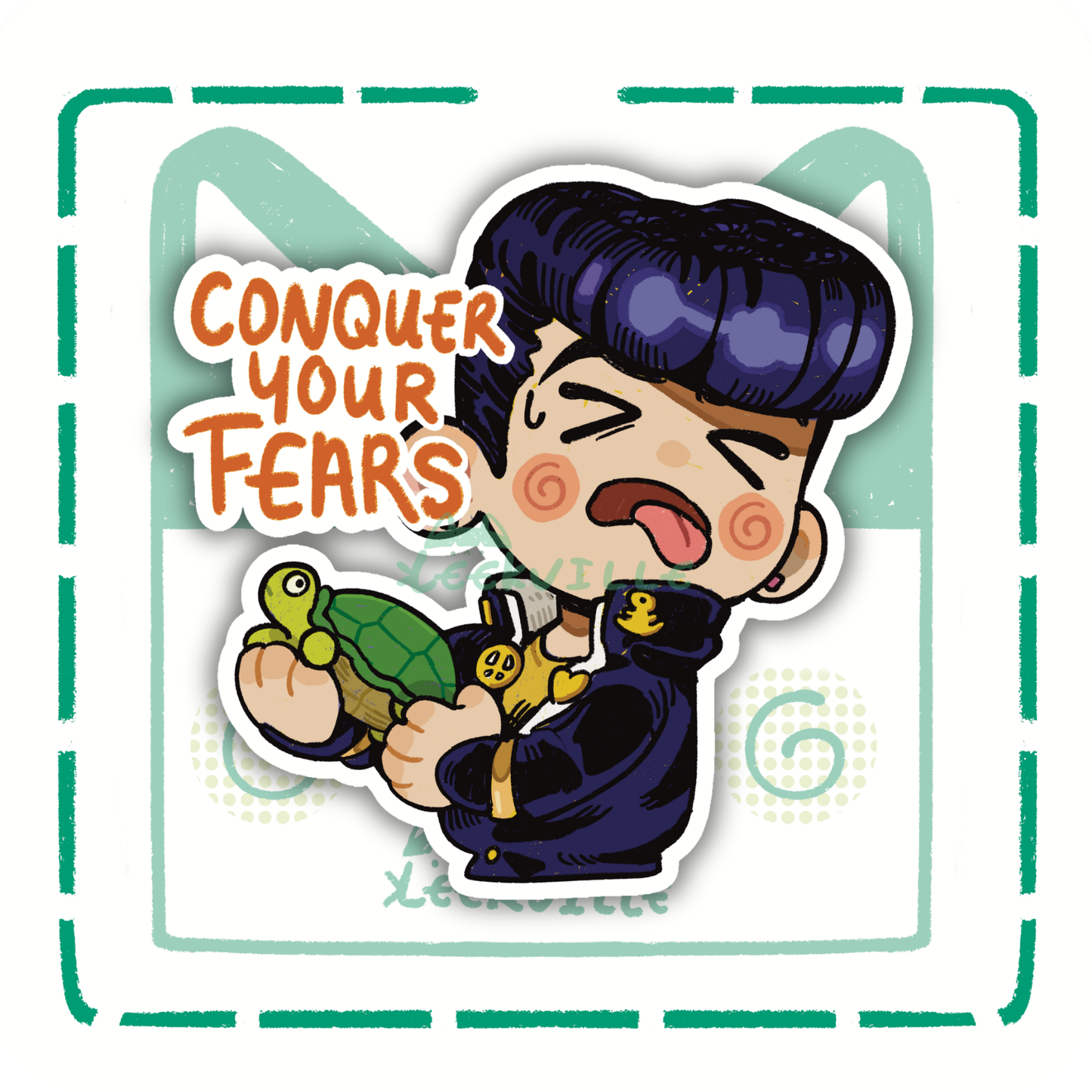 JOJO | Conquer your Fears - Matte Vinyl Sticker
