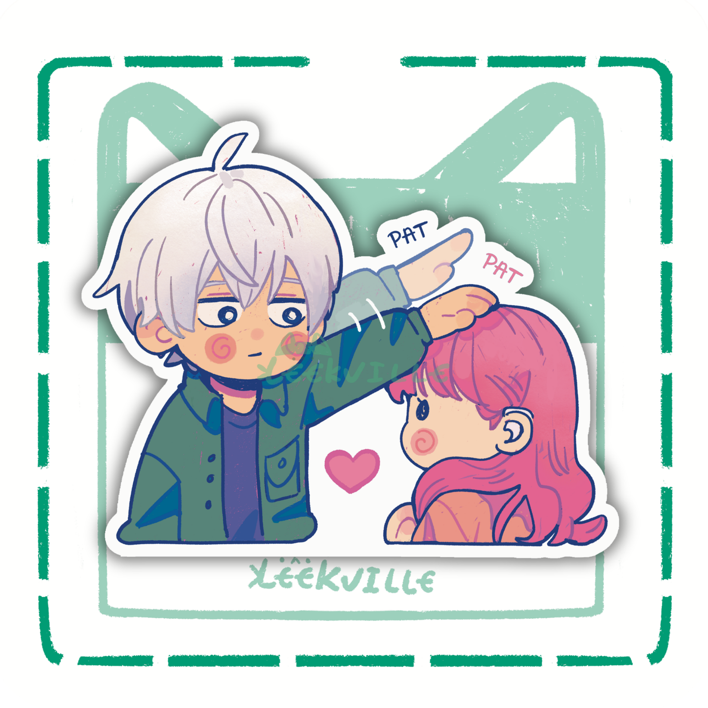 SOA | Pat Pat - Matte Vinyl Sticker