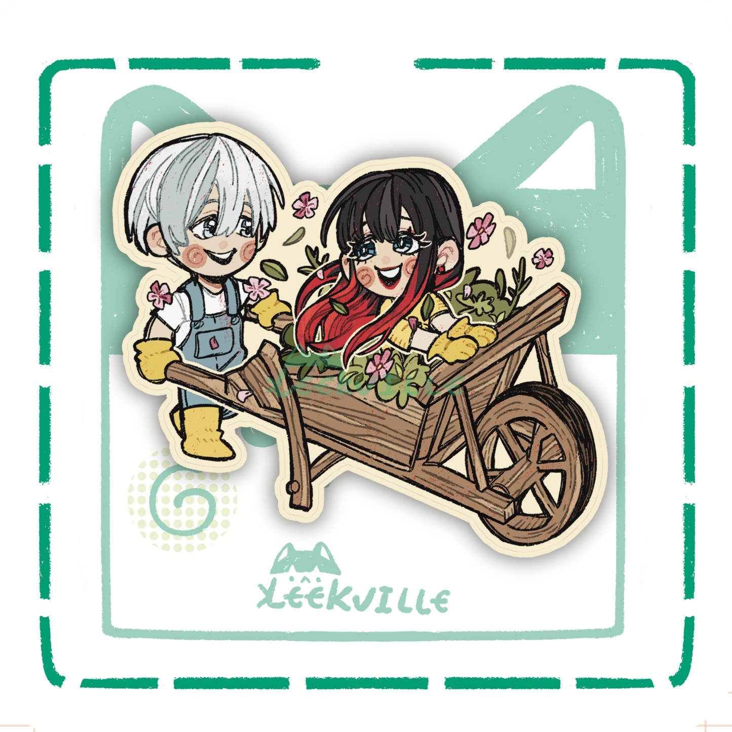 WBR | Ume & Tsubaki  - Matte Vinyl Sticker