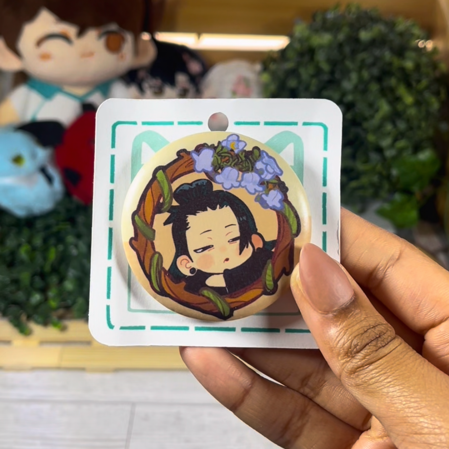 JJK | Sashisu - 2.25 Matte Button Badges