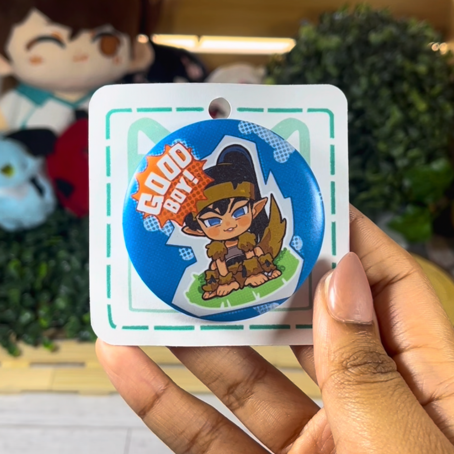 Inuyasha | Good Boy! - 2.25 Matte Button Badges