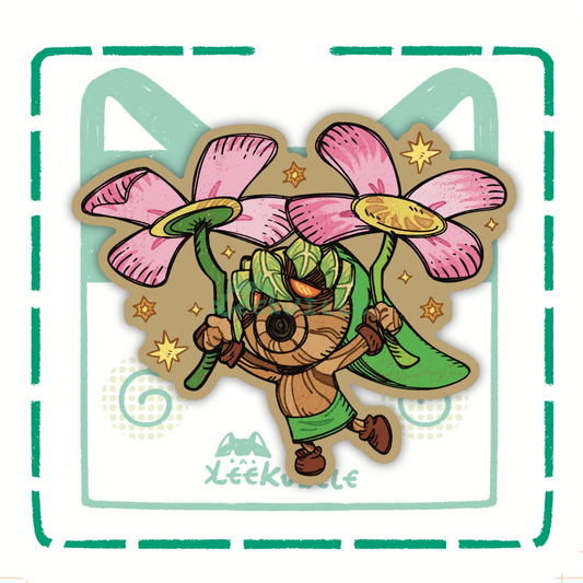 TLOZ | Deku Seed  - Matte Vinyl Sticker