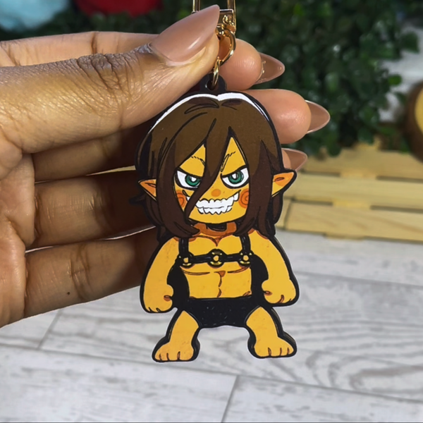 AOT | Humanity's Strongest - Wooden Charm