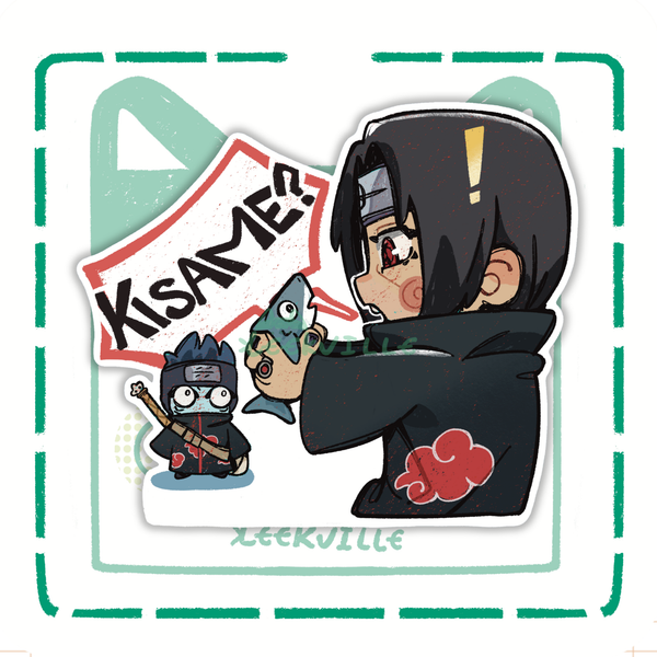 Naruto | Kisame? - Matte Vinyl Sticker