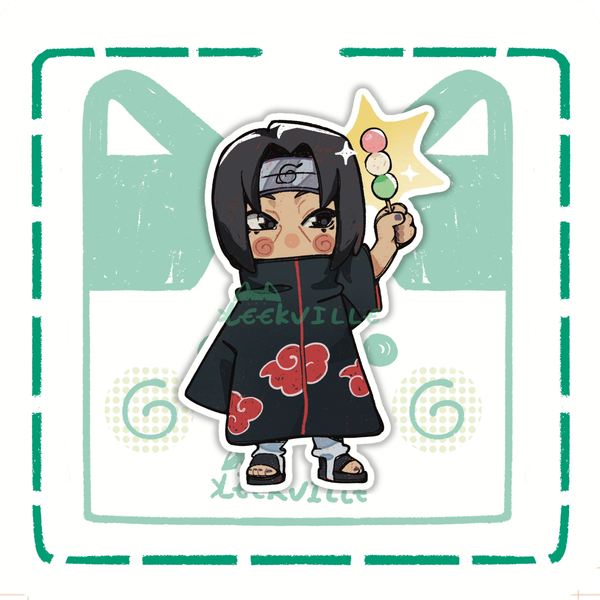 Naruto | Dango - Matte Vinyl Sticker