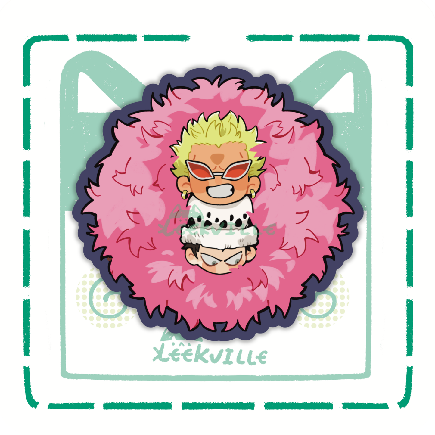 OP | Don X Bros  - Glossy Vinyl Stickers