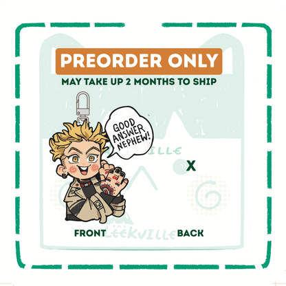 [PREORDER ONLY] Gachi | Good Answer - Wooden Charm