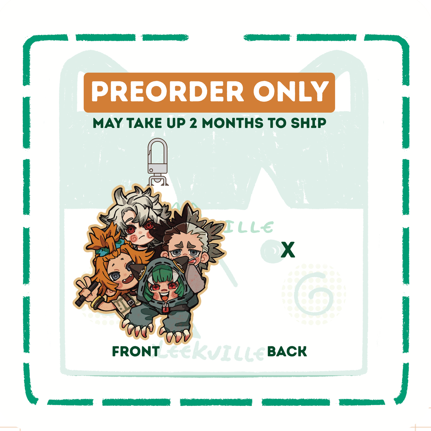 [PREORDER ONLY] Gachi | Team Child - Wooden Charm