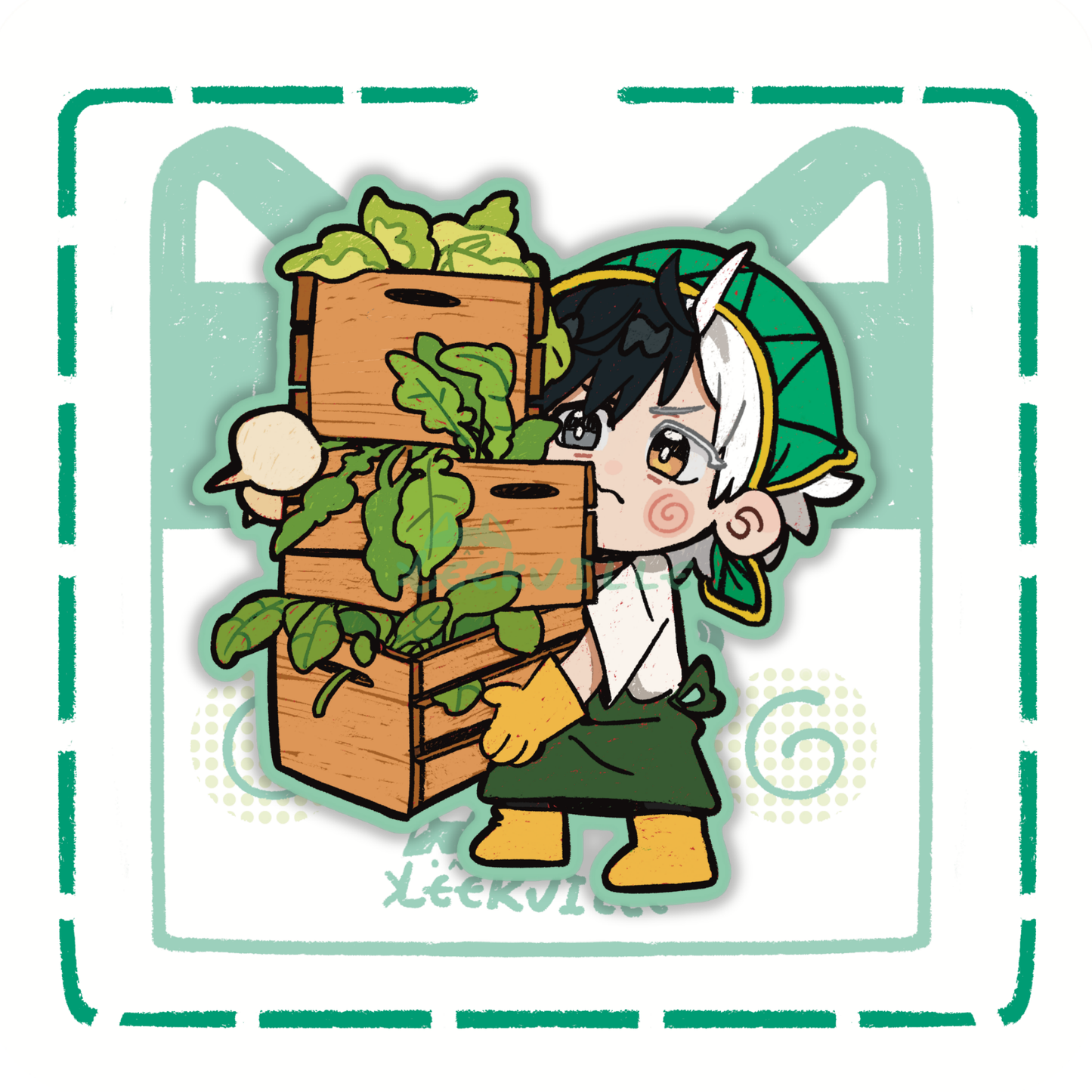 WBR | Helper Sakura  - Matte Vinyl Sticker