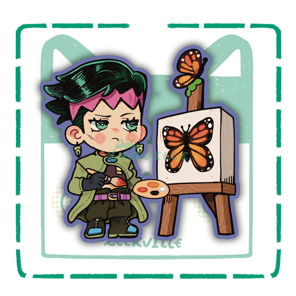 JOJO | Art Struggle  - Matte Vinyl Sticker