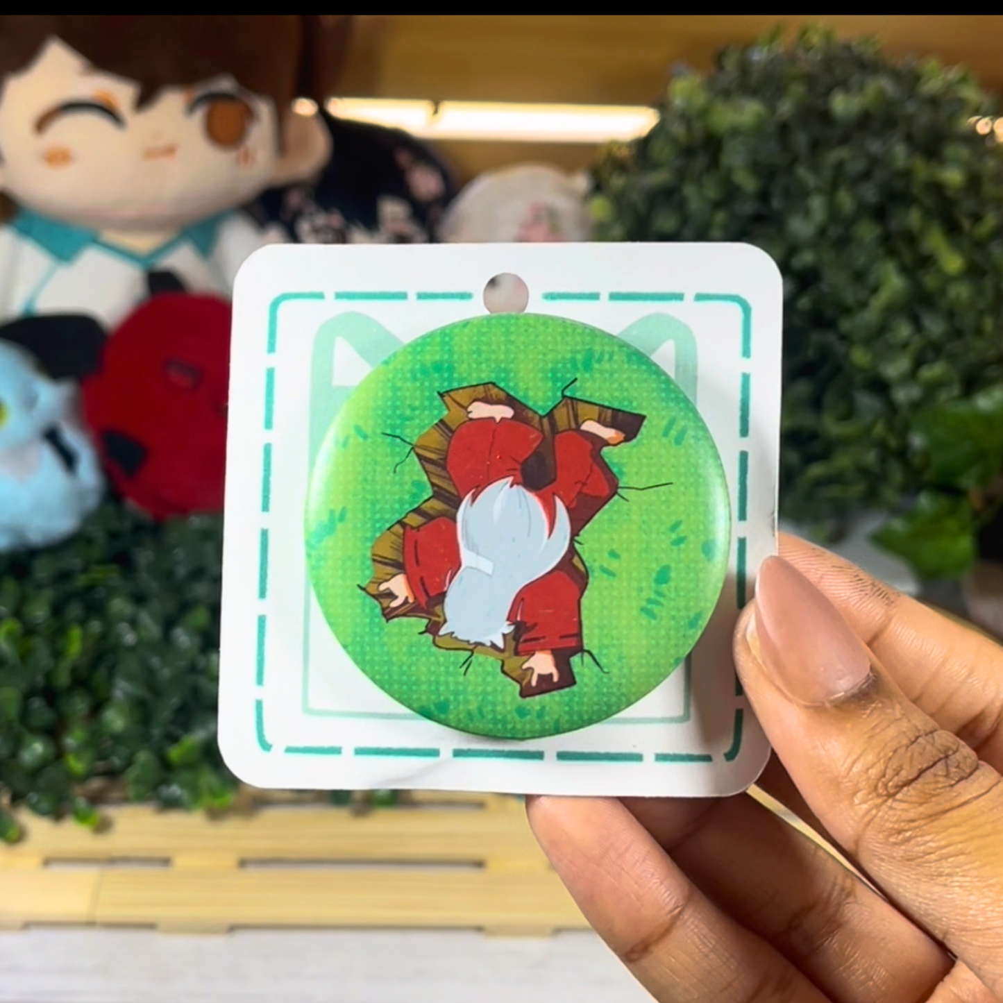 Inuyasha | Sit Boy! - 2.25 Matte Button Badge