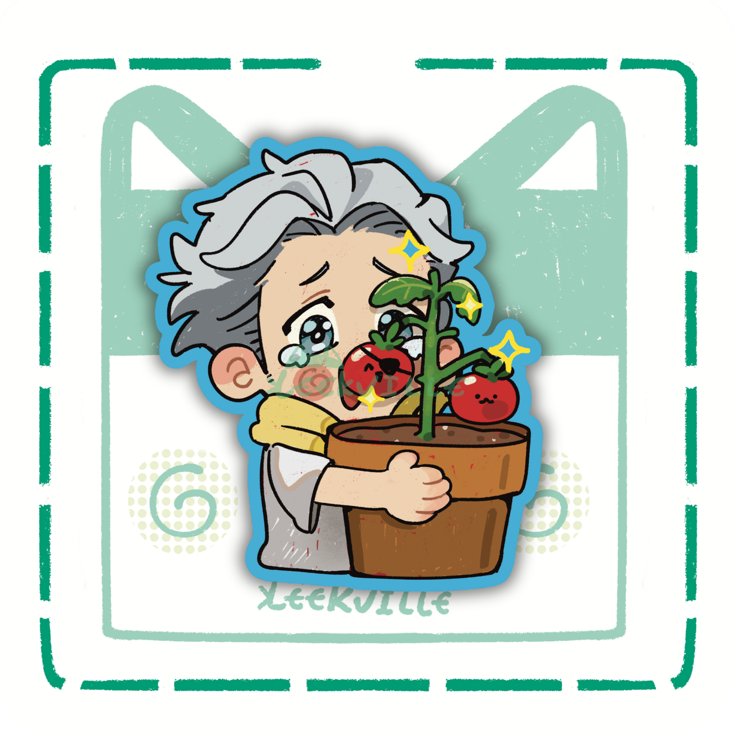 WBR | Ume's Tomatos - Matte Vinyl Sticker