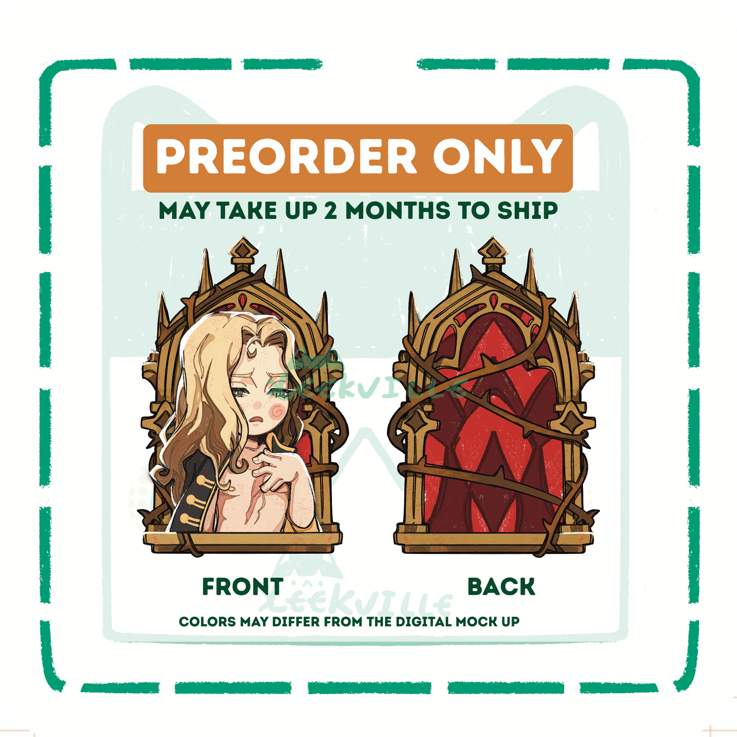 [PREORDER ONLY] CVania | Son of Dracula - Wooden Charm