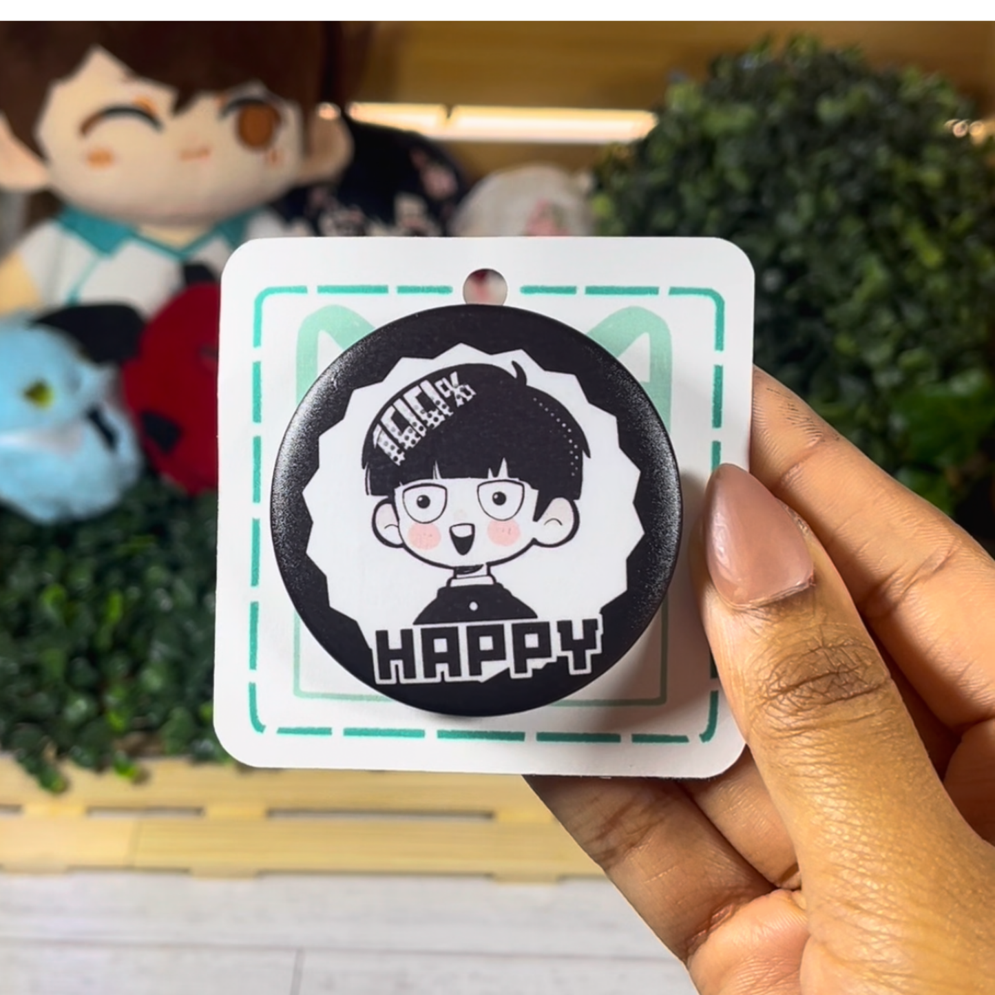 MP100 | Emotions at 100% - 2.25 Matte Button Badges